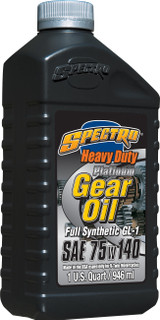 Spectro Platinum Full Syn Hd Gear Oil 75W140 1Qt 310317