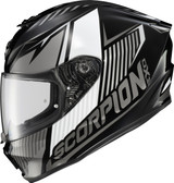 Scorpion Exo Exo-R330 Full-Face Helmet Hawker Phantom Lg 33-1135