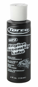 Torco A550055JE Torco Mpz Engine Assembly Lube 4Oz A550055Je