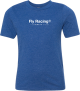 Fly Racing 354-0324YM Fly Racing Youth Fly Lost Tee Royal Blue Ym 354-0324Ym