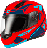 Gmax Md-04 Sector Helmet Matte Red/Blue 3X M1043999