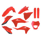 POLISPORT 91116 Polisport Plastic Kit Red 91116