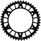JT SPROCKETS JTA82245BLK Jt Sprockets Rear Sprocket - 520 - Black - 45 Tooth Jta822.45Blk