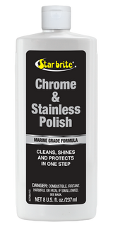 Star Brite Chrome & Stainless Polish 8 Oz 12/Case 082708