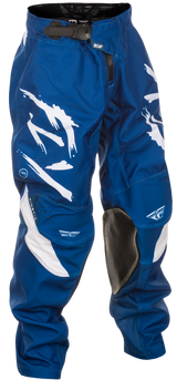 Fly Racing 378-53622 Fly Racing Youth Kinetic Stoke Pants Navy/White Sz 22 378-53622