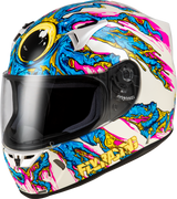 Fly Racing 73-8386S Fly Racing Revolt Space Creep Helmet Light Blue/White/Pink Sm 73-8386S