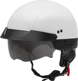 Gmax Hh-75 Half Helmet White 2X H1750018