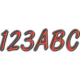 HARDLINE REBKG400 Hardline I.D. Sticker Kit - 300 Series - Red Gradation Rebkg400