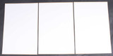 D-Cor 40-80-108 D-Cor Universal Number Plate White 3/Pk 40-80-108