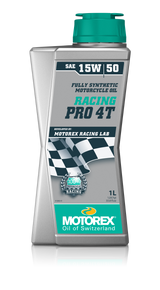 MOTOREX 308256 Motorex Racing Pro Oil 4T 15W50 1L 10/Case 308256