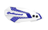 Polisport Mx Flow Handguards White/Blue 8308200016 Polisport Mx Flow Handguards White/Blue 8308200016