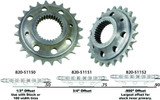 Harddrive 191327 Harddrive Chain Conv Sprkt 24T 3/4" Offset 6-Speed 191327