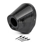 PRO CIRCUIT PC4022-0003 Pro Circuit Carbon End Cap 4.5" Hole 1 1/2 Ti5/Ti6 Cap/Rivets Pc4022-0003