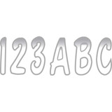 HARDLINE WHSIG200 Hardline I.D. Sticker Kit - 200 Series - White Gradation Whsig200
