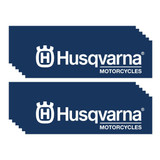 D-Cor 6" Husqvarna Decal 10 Pk 40-70-107