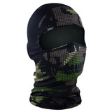 Zan Polyester  Balaclava Digi Woodland Camo Skull Wbp594