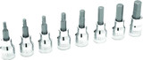 PERFORMANCE TOOL W38870 Performance Tool 8 Pc 3/8" Sae Hex Bit Set W38870