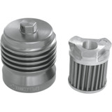 Pc Racing Flo "Spin-On" Oil Filter - Gunmetal Gray - H-D/Honda/Indian/Kawasaki/Ktm/Polaris/Suzuki/Triumph Pcs1
