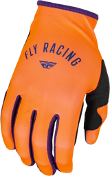 Fly Racing 377-611X Fly Racing Women'S Lite Gloves Neon Coral/Deep Purple Xl 377-611X