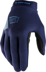 100% 10013-00017 100% Ridecamp Women'S Gloves Navy/Slate Md 10013-00017