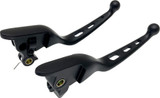 Harddrive 3-Hole Lever Set Black Flt `21-22 Cbl Clutch 053845