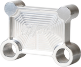 Hofmann Designs HDB-1017R Hofmann Designs H/D Billet Pull Back Plate Raw Batwing Hdb-1017R