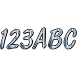 HARDLINE CHBKG400 Hardline I.D. Sticker Kit - 400 Series - Chrome Gradation Chbkg400