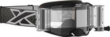Eks Brand Lucid Goggle Race Pack Black/White Zip Off Clear 067-11100 Eks Brand Lucid Goggle Race Pack Black/White Zip Off Clear 067-11100