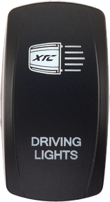 Xtc Power Products SW00-00105010 Xtc Power Products Dash Switch Rocker Face Driving Lights Sw00-00105010