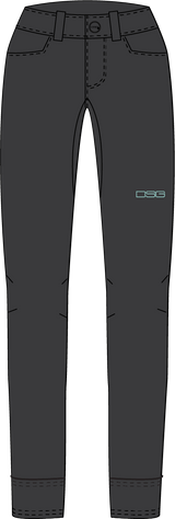 Dsg Cold Weather Tech Pants Grey Sz 08 52342