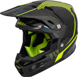 Fly Racing 73-4442XS Fly Racing Formula Carbon Tracer Helmet Hi-Vis/Black Xs 73-4442Xs