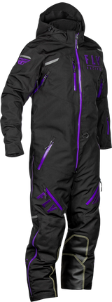Fly Racing 470-43622X Fly Racing Cobalt Shell Sb Monosuit Black/Purple 2X 470-43622X