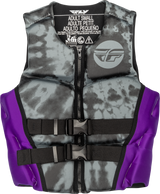 Fly Racing 221-30420XS Fly Racing Wmn'S Neoprene Flotation Vest Purple/Grey/Black Xs 221-30420Xs