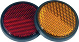 CHRIS PRODUCTS RR2R Chris Products Reflector Adhesive Mount Red Rr2R