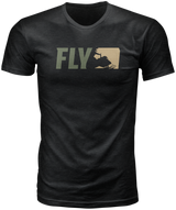 Fly Racing 352-05212X Fly Racing Fly Primary Tee Black 2X 352-05212X