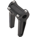 Thrashin Supply Co. Risers - Straight - 6" - Black Tsc-6000-1
