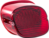 Letric Lighting Co LLC-DS-R Letric Lighting Co Delux Slantback Led Tailght Red Lense Llc-Ds-R