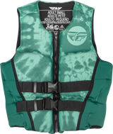 Fly Racing 221-30421XS Fly Racing Wmn'S Neoprene Flotation Vest Dark Teal/Light Teal Xs 221-30421Xs