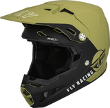 Fly Racing 73-4324S Fly Racing Formula Cc Centrum Helmet Matte Olive Green/Black Sm 73-4324S