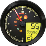 Koso BA051211 Koso Speedo / Tach Blk Bezel Lcd Color Change Display Ba051211