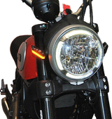 New Rage Cycles Front Led Turn Signals Duc Scrambler-Fb New Rage Cycles Front Led Turn Signals Duc Scrambler-Fb