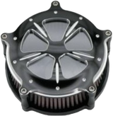 Harddrive 120457 Harddrive Commodore Air Cleaner Kit Black Contrast W/ Clear Window 120457