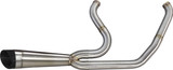 Tbr 005-5120199-SG Tbr Comp S 2In1 Exhaust Softail M8 Brushed W/Turnout 005-5120199-Sg