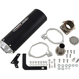 TRINITY RACING TR4176SBK Trinity Racing Muffler - Black Tr-4176S-Bk