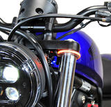New Rage Cycles Front Led Turn Signals Hon Rebel500-Fb