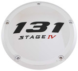Custom Engraving 131-05-46 Custom Engraving 7 M8 Flt/Flh Derby Cover 131 Stage Iv Chrome 131-05-46