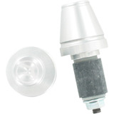 Driven Racing Bar End Weight - V.2 - Silver Dbew2-Sl