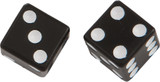 Harddrive Valve Stem Caps Black Dice Pr W99-6217B(2)