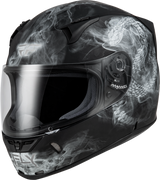 Fly Racing 73-8385XS Fly Racing Revolt Coil Helmet Matte Black/White Xs 73-8385Xs