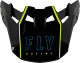 Fly Racing Formula Carbon Tracer Visor Hi-Vis/Black Yl/Sm 73-47122S